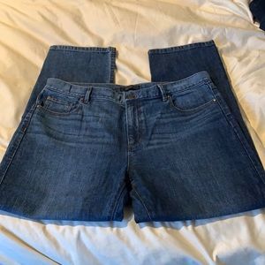 Ann Taylor Straight Crop Jean